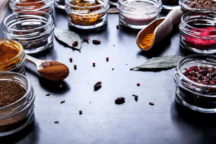 spices and ready to eat