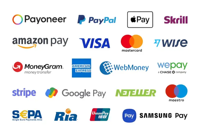 multiple Payment options